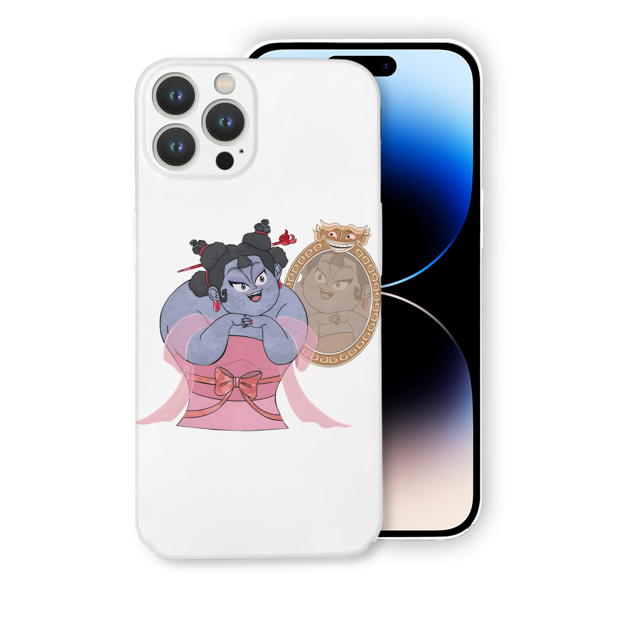 （画像用） Ne Zha 2 ナタ 魔童の大暴れ 【iPhone 14シリーズ対応】ハードケース